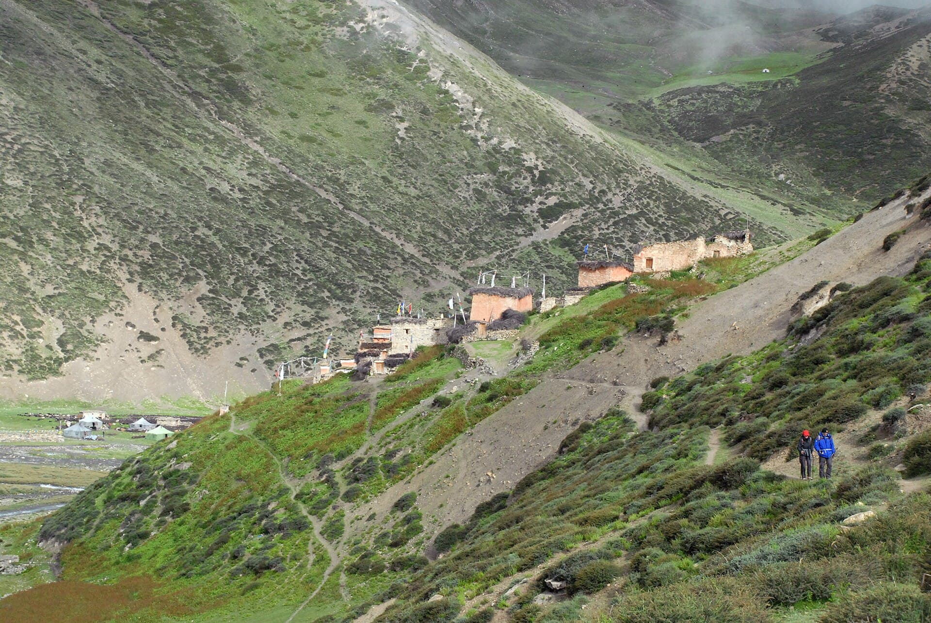 A Buddhist monastery in Dolpo